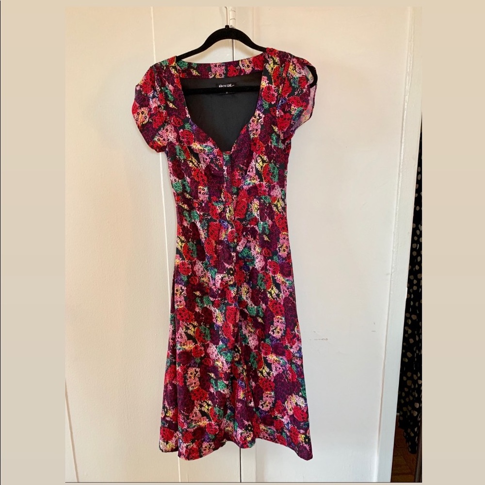 Floral print dress